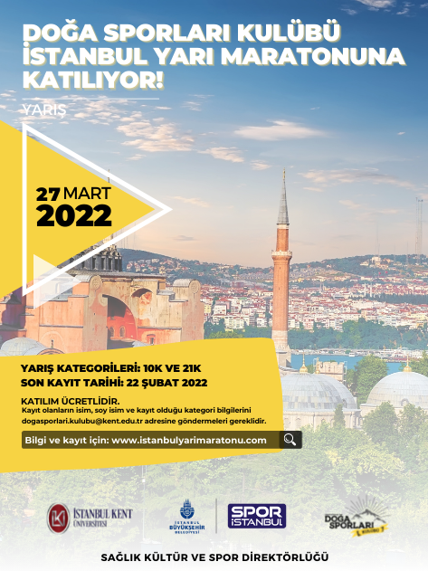 Doğa Sporları Kulübü İstanbul Yarı Maratonu Katılıyor