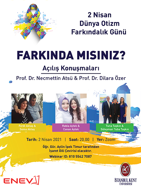 2 Nisan Dünya Otizm Farkındalık Günü Etkinliği