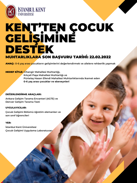 Kent’ten Çocuk Gelişimine Destek