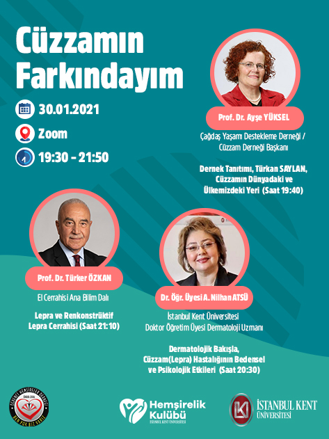 Cüzzamın Farkındayım