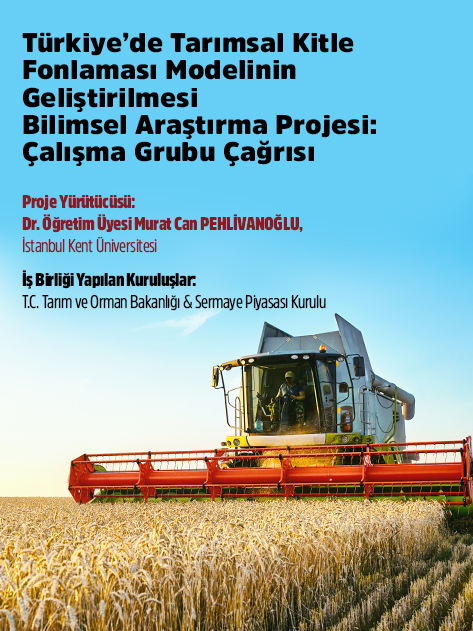 Türkiye’de Tarımsal Kitle Fonlaması Modelinin Geliştirilmesi