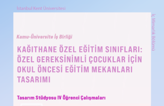 Kamu-Üniversite İş Birliği ile Kağıthane Kocatepe İlkokulu İçin Okul Öncesi Özel Eğitim Mekanları Tasarlandı!