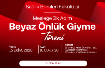 Mesleğe İlk Adım Beyaz Önlük Giyme Töreni