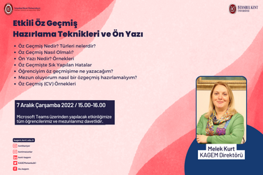 Etkili Öz Geçmiş Hazırlama Teknikleri ve Ön Yazı