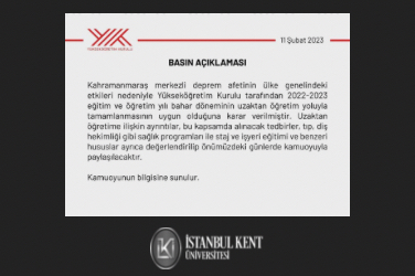 2022-2023 Akademik Yılı Basın Açıklaması