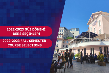 2022 - 2023 Güz Dönemi Ders Seçimleri