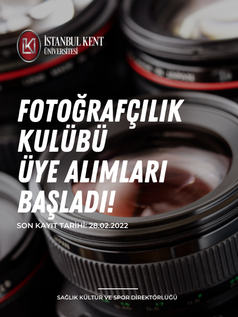 Fotoğrafçılık Kulübü Üye Alımları Başladı