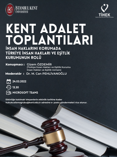 Kent Adalet Toplantıları: İnsan Haklarını Korumada Türkiye İnsan Hakları ve Eşitlik Kurumunun Rolü