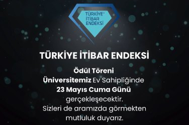 Türkiye İtibar Endeksi Ödül Töreni