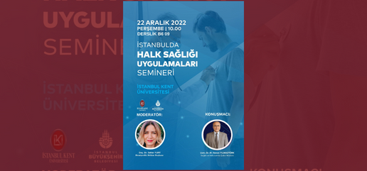 İstanbulda Halk Sağlığı Uygulamaları Semineri