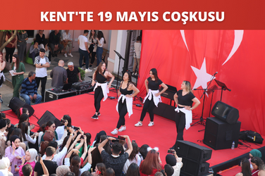 Kent'te 19 Mayıs Coşkusu