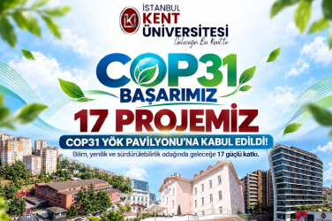 İstanbul Kent Üniversitesinden COP31 Başarısı!