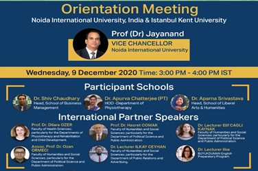 First Official International Academic Collaboration Webinar