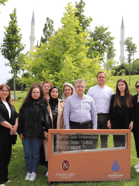 Child Development Club Planted Trees in Mesut Yılmaz Memorial Forest in memory of his friends lost in the earthquake.