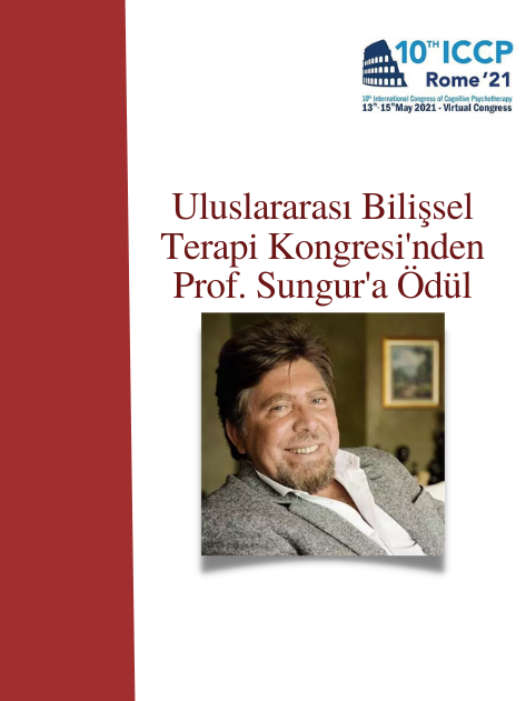 Uluslararası Bilişsel Terapi Kongresi’nden Prof. Dr. M.Zihni Sungur’a Ödül