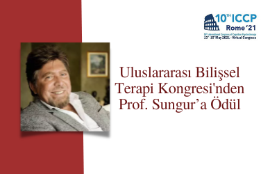 Uluslararası Bilişsel Terapi Kongresi’nden Prof. Dr. M.Zihni Sungur’a Ödül