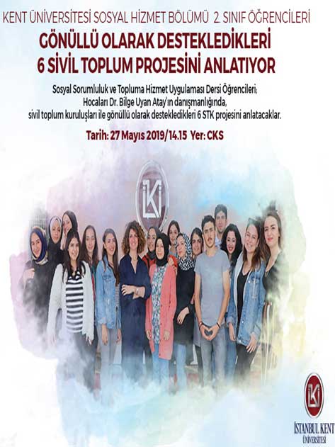 SOSYAL HİZMET ÖĞRENCİLERİ GÖNÜLLÜ PROJELERİNİ ANLATIYOR