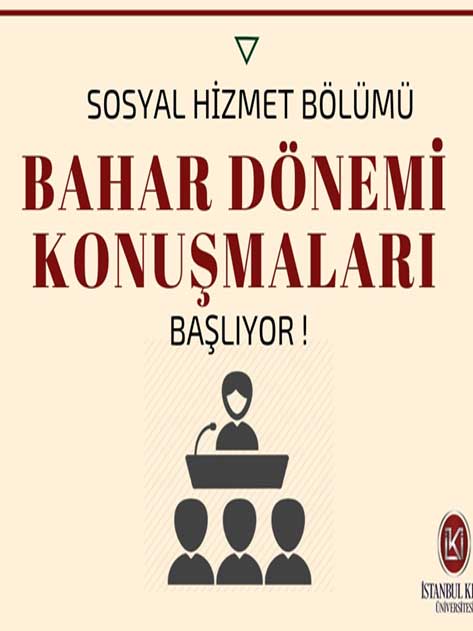 Sosyal Hizmet Bölümü Bahar Konuşmaları Başlıyor