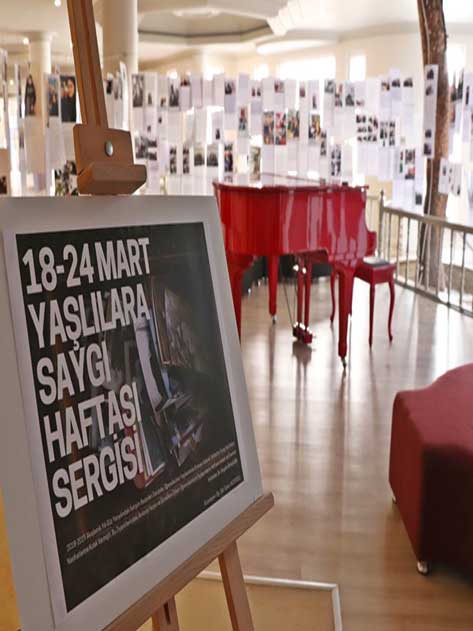 18-24 Mart Yaşlılara Saygı Haftası Sergisi