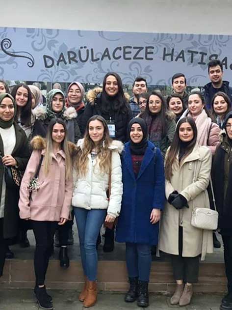 Hemşirelik Kulübünden Darülaceze'ye ziyaret