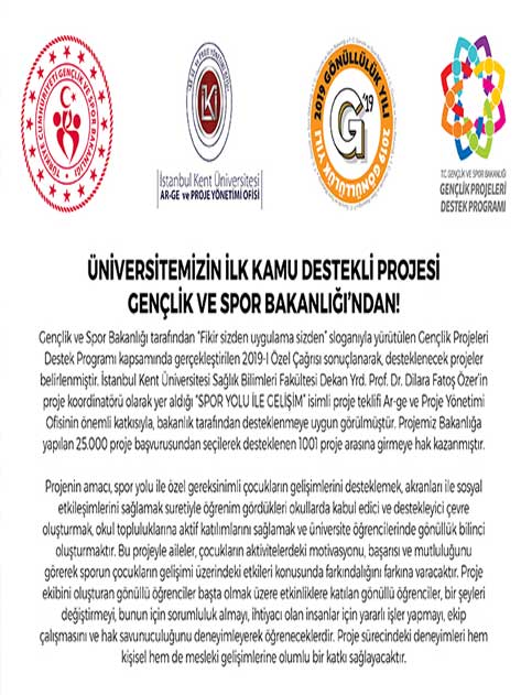 Üniversitemizin İlk Kamu Destekli Projesi