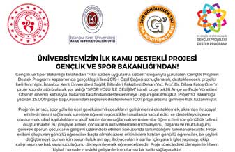 Üniversitemizin İlk Kamu Destekli Projesi 