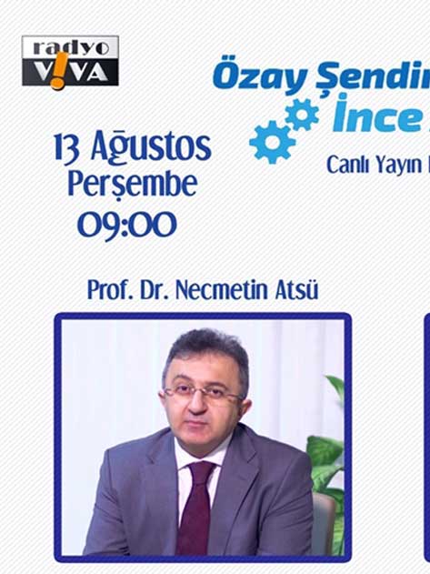 Rektörümüz Özay Şendir'in konuğu oldu