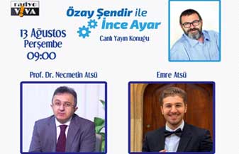 Rektörümüz Özay Şendir'in konuğu oldu