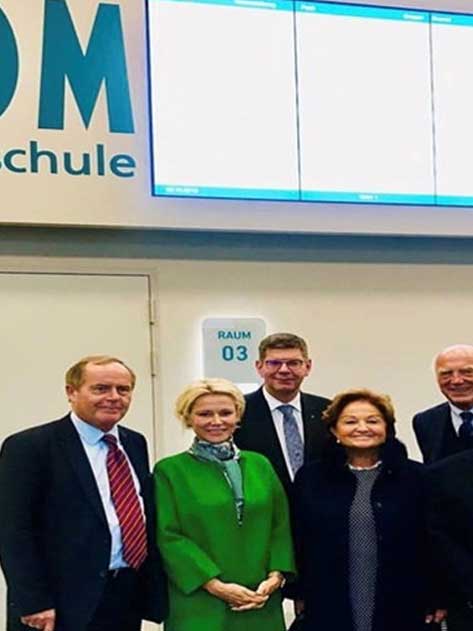 Board of İstanbul Kent University and FOM University of Applied Sciences for Economics and Management in Germany had a meeting.